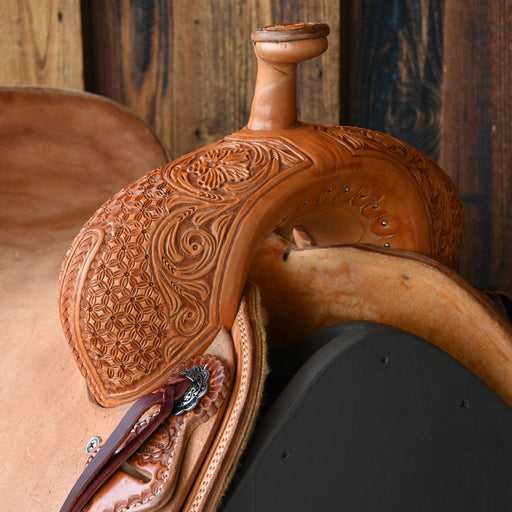 16" TESKEY'S RANCH CUTTER SADDLE Saddles - New Teskey's Saddlery