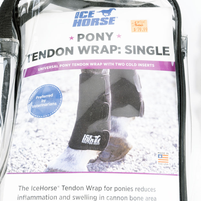 NEW Ice Horse Pony Tendon Wrap - Single Sale Barn Ice Horse