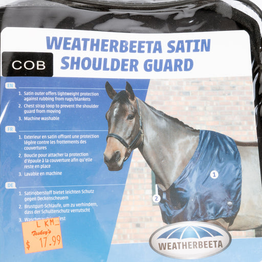 NEW Weatherbeeta Satin Shoulder Guard- Cob Sale Barn Weatherbeeta