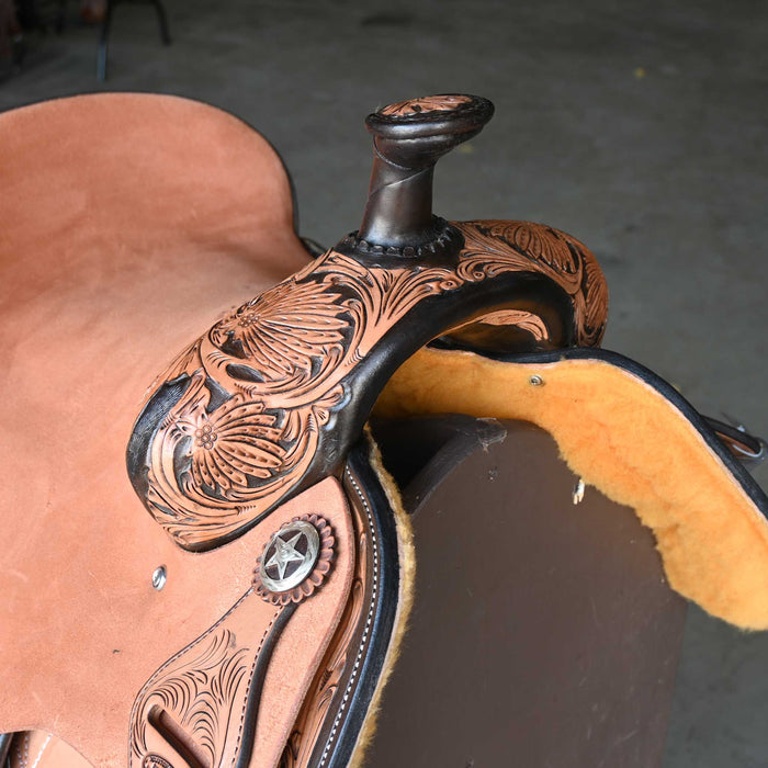 14.5" JEFF SMITH TEAM ROPING SADDLE