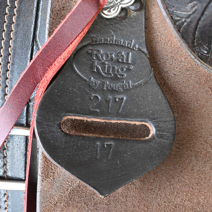 17" USED ROYAL KING BARREL SADDLE