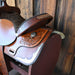 14.5" USED HEREFORD TRAIL SADDLE Saddles - Used Hereford Brand Tex Tan