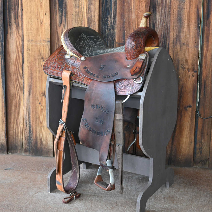 14" USED CORRIENTE BARREL SADDLE