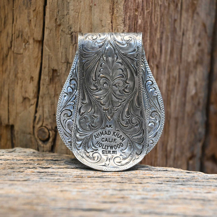 Ahmad Khan Sterling Silver Saguaro Cactus Money Clip