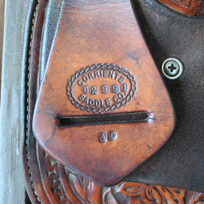14" USED CORRIENTE BARREL SADDLE