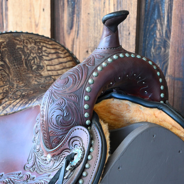 15" USED CIRCLE FLEX2 TRAIL SADDLE