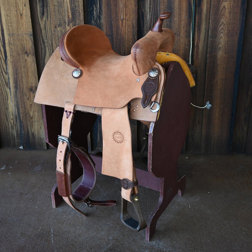 14.5" JEFF SMITH BARREL SADDLE Saddles - New Jeff Smith