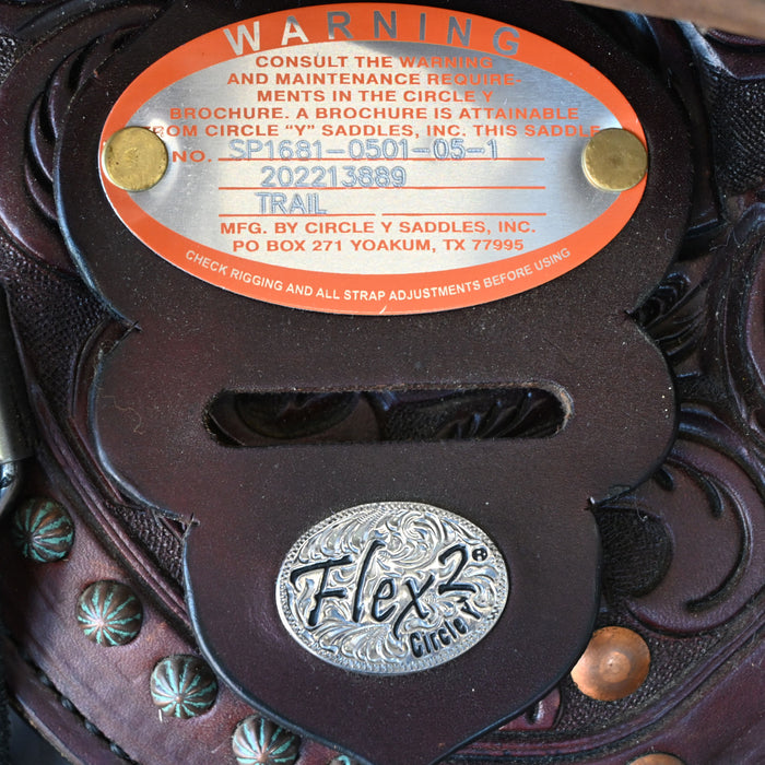 15" USED CIRCLE FLEX2 TRAIL SADDLE