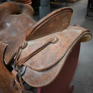 15.5" USED OLIVER RANCH SADDLE Saddles Oliver