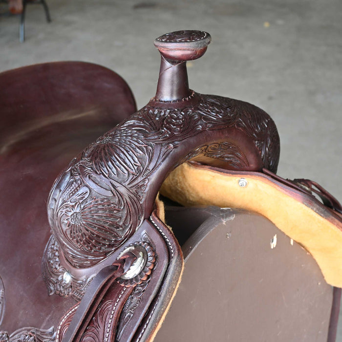 15" JEFF SMITH BUSTER WELCH RANCH CUTTER SADDLE Saddles - New Jeff Smith