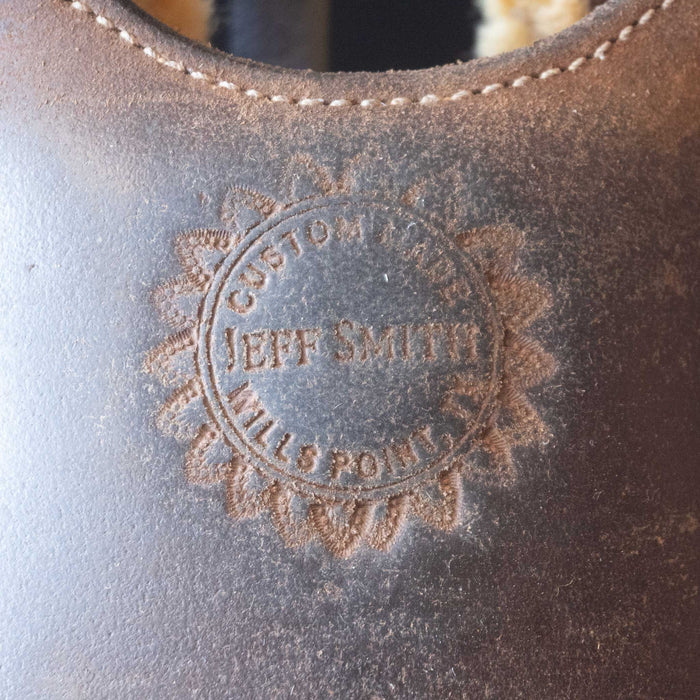 16" USED JEFF SMITH CUTTING SADDLE