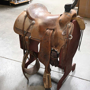 15.5" USED CACTUS RANCH SADDLE