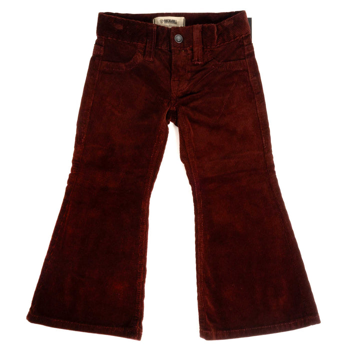 Rock & Roll Denim Girl's Wine Corduroy Flare Jean