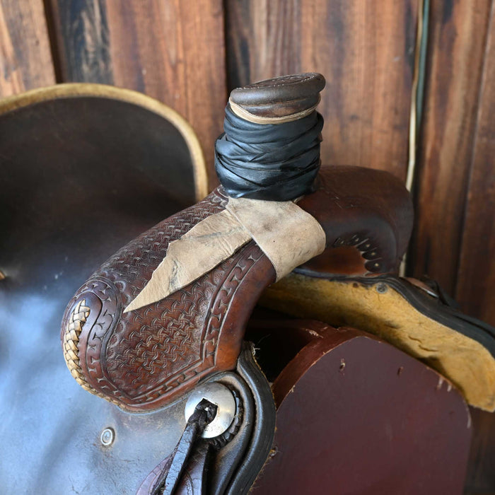 14.5" USED TESKEY'S RANCH SADDLE