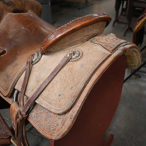 15.5" USED CACTUS RANCH SADDLE