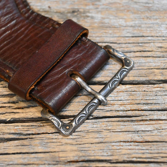 Sterling Silver Ketoh Bow Guard w/Turquoise Stone