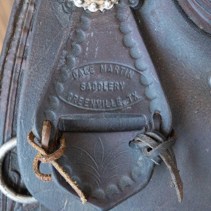 15.5" USED DALE MARTIN CUTTING SADDLE