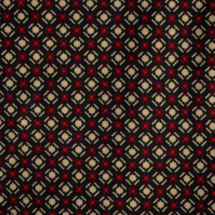 Roper Boy's Red Star Geo Print Pearl Snap Shirt