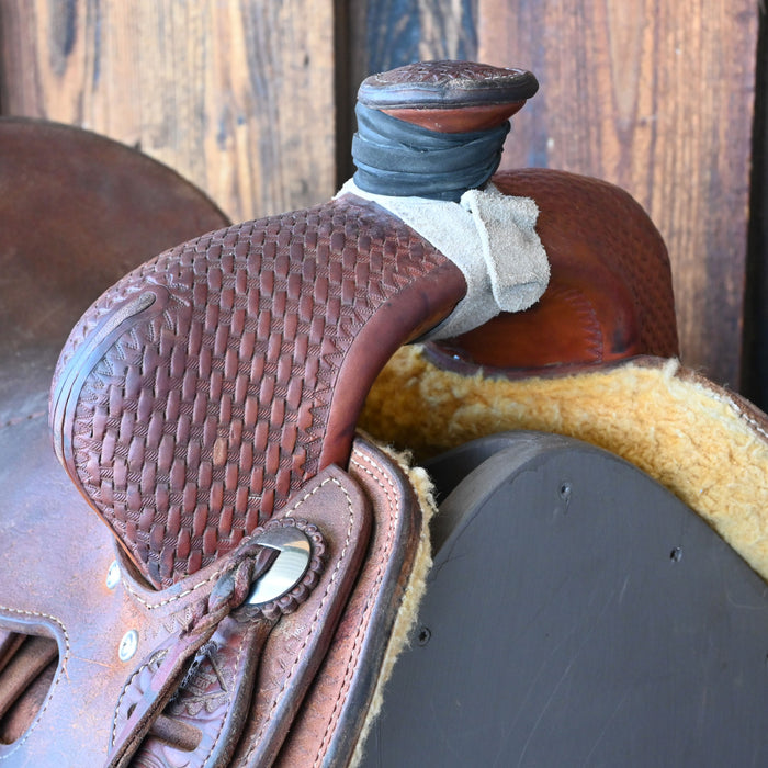15" USED LUKE LANE RANCH SADDLE