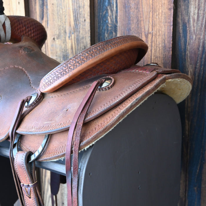 15" USED LUKE LANE RANCH SADDLE