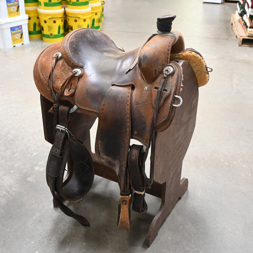 14.5" USED CACTUS RANCH SADDLE Saddles - Used CACTUS SADDLERY