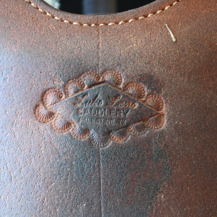15" USED LUKE LANE RANCH SADDLE