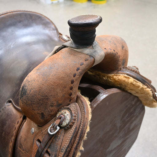 14.5" USED CACTUS RANCH SADDLE Saddles - Used CACTUS SADDLERY
