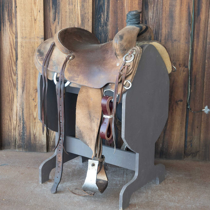 15.5" USED CACTUS RANCH SADDLE