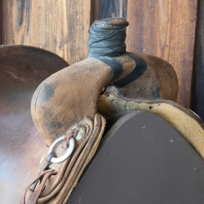 15.5" USED CACTUS RANCH SADDLE