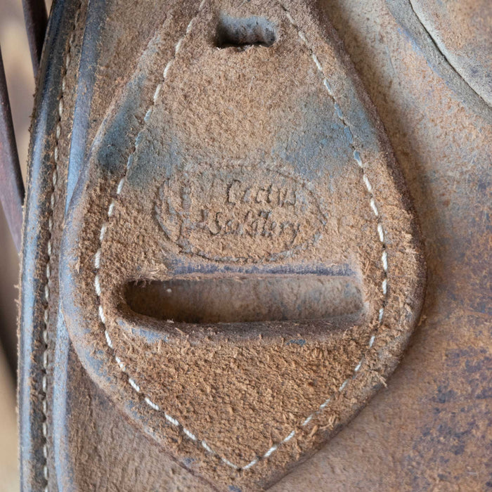 15.5" USED CACTUS RANCH SADDLE