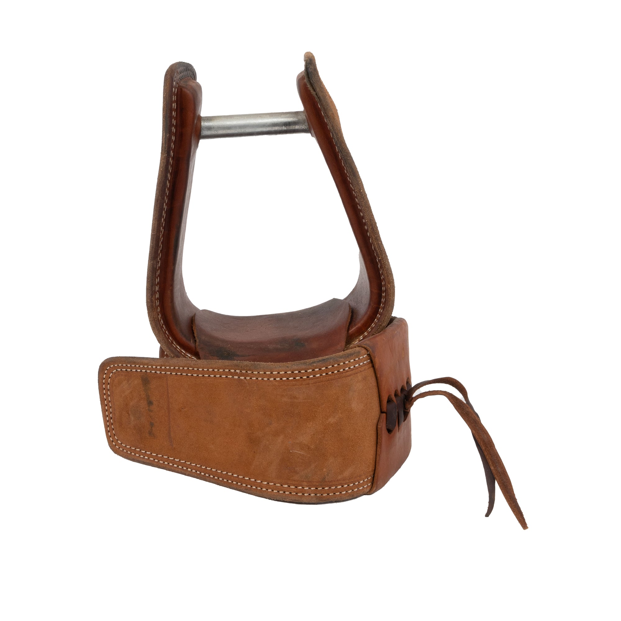 Used Leather Covered Roper Stirrups Sale Barn Teskey's