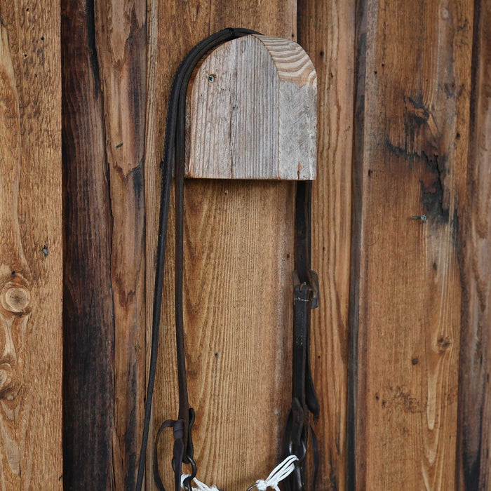 Silver Engraved Solid Port Bridle Rig 4169