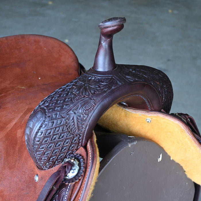 16" JEFF SMITH BUSTER WELCH CUTTING SADDLE