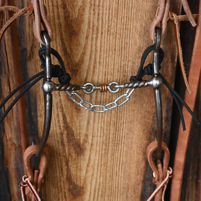 Kerry Kelley Twisted Wire Dogbone Bridle Rig 4163