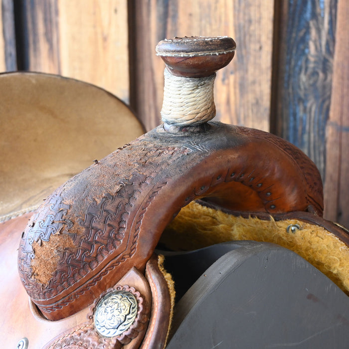 13" USED TESKEY'S ALL AROUND SADDLE