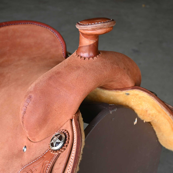 14.5" JEFF SMITH TEAM ROPING SADDLE