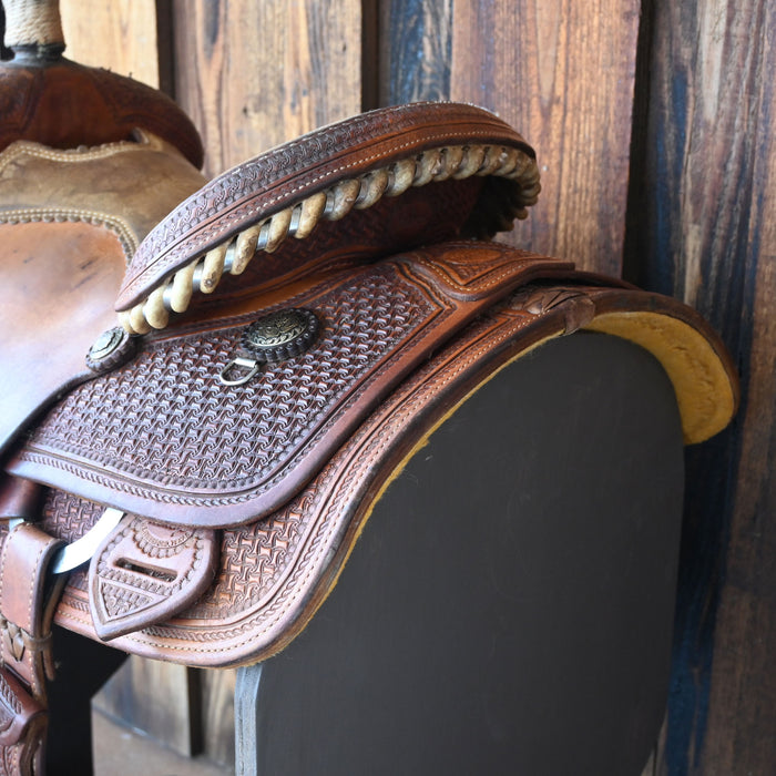 13" USED TESKEY'S ALL AROUND SADDLE