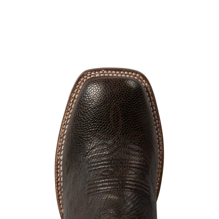 Tony Lama Men's Rancho Smooth Ostrich Amber Cowhide Boot