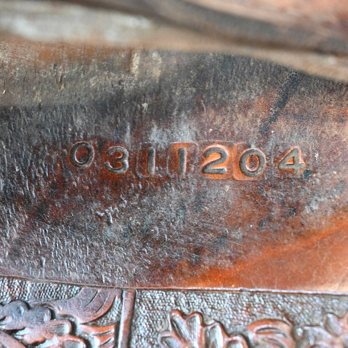 14" USED COATS TEAM ROPING SADDLE