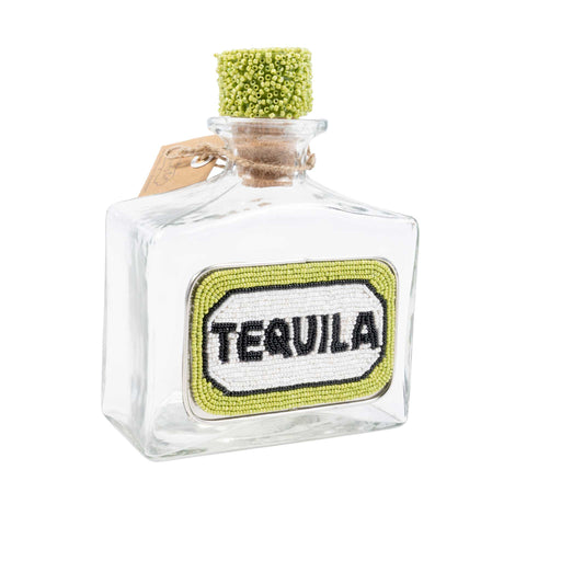 Mud Pie Tequila Beaded Decanter HOME & GIFTS - Tabletop + Kitchen - Bar Accessories Mud Pie