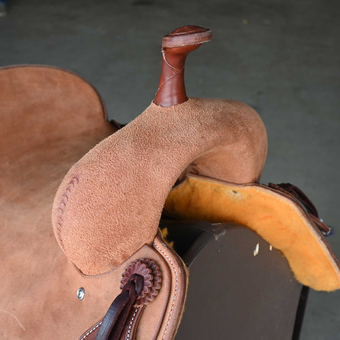 16.5" JEFF SMITH BUSTER WELCH CUTTING SADDLE