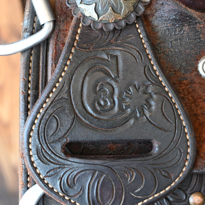 16" USED JEFF SMITH C3 BARREL SADDLE