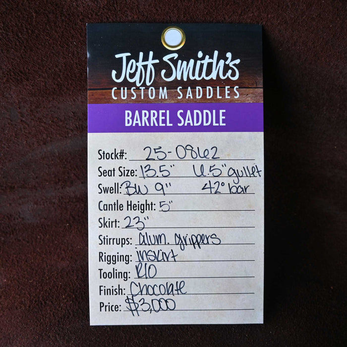 13.5" JEFF SMITH BARREL SADDLE