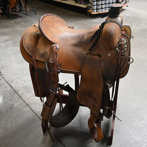 16" USED CACTUS RANCH SADDLE