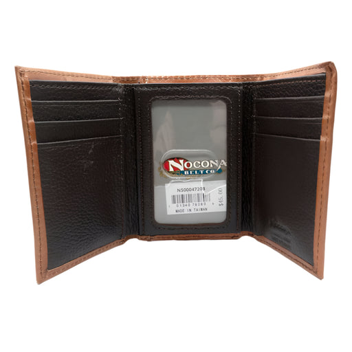 Nocona Scrolling Embossed Trifold Wallet MEN - Accessories - Wallets & Money Clips M&F Western Products