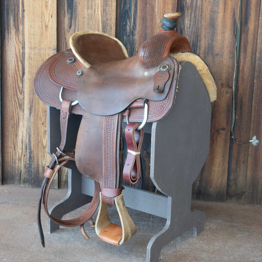 16" USED TESKEY'S RANCH SADDLE Saddles - Used Teskey's Saddlery