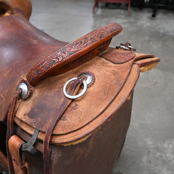 16" USED FARRIS RANCH SADDLE Saddles - New Payton Farris