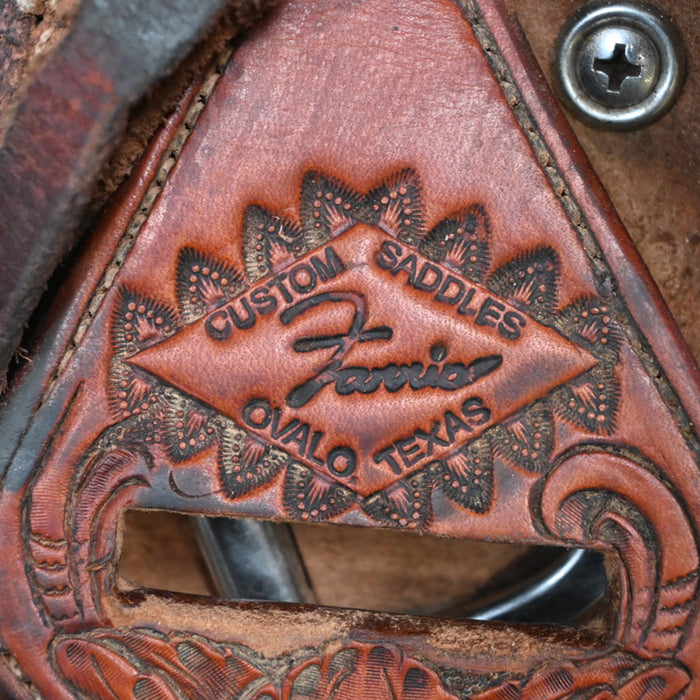 16" USED FARRIS RANCH SADDLE Saddles - New Payton Farris