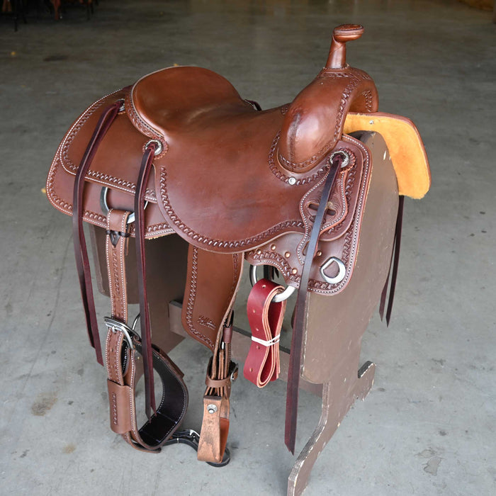 15" JEFF SMITH BUSTER WELCH RANCH CUTTER SADDLE
