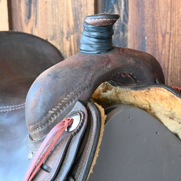16" USED TAD SANDERS RANCH SADDLE